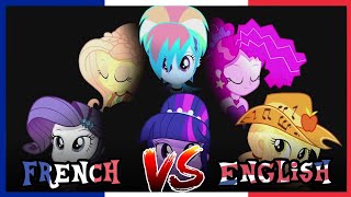 MLP French VS English  Lamitié Nous Soutiendra Des Années  Friendship Through the Ages [upl. by Phylys211]