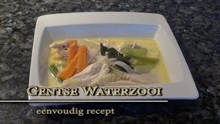 Gentse waterzooi  Hoe zelf Gentse Waterzooi maken eenvoudig recept [upl. by Gniy]