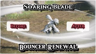 PSO2NGS Throwback Soaring Blade  Bouncer Renewal [upl. by Gilchrist]