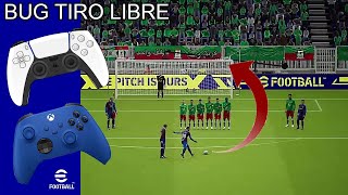 TUTORIAL 🚨COMO TIRAR TIROS LIBRES 💯 gol ✅ efootball 2023 [upl. by Nodarse]