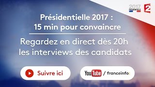 Présidentielle 2017  15 min pour convaincre  Bande Annonce France 2 [upl. by Ybloc740]