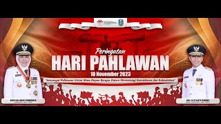 🔴 LIVE UPACARA PERINGATAN HARI PAHLAWAN 10 NOVEMBER [upl. by Gascony]