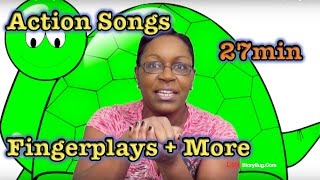 Action Songs Fingerplays and More  LittleStoryBug [upl. by Okikuy]