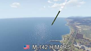 Сравнение реактивной артиллерии  HIMARS MLRS Град ТочкаУ Искандер  Arma 3 [upl. by Eiderf129]