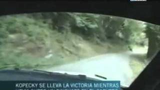 alberto hevia pincha en el rally principe de asturias tpaavi [upl. by Darej765]