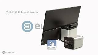 Euromex VC3043 HDS touch microscope camera [upl. by Yroffej]