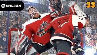 NHL 24 Goalie Be a Pro 33  quotPlayoff duel with Tampaquot [upl. by Nonarb]