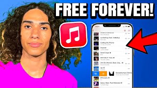 How to Get APPLE MUSIC for Free ✔️ FOREVER [upl. by Latoyia469]