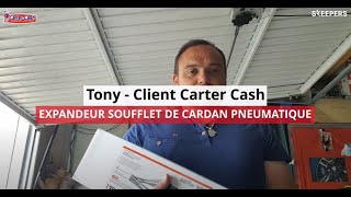 Expandeur soufflet de cardan pneumatique  Avis client de Tony [upl. by Rufe429]