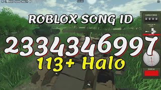 113 Halo Roblox Song IDsCodes [upl. by Tenaj566]