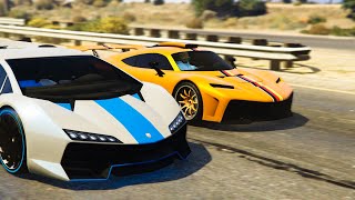 KRIEGER VS ZENTORNO WHICH IS THE FASTEST CAR  GTA ONLINE [upl. by Yenittirb]