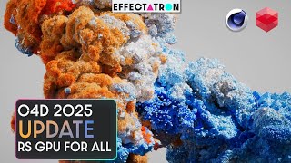 C4D 2025 Maxon  Redshift GPU for EVERYONE  Overview  News  Announcement [upl. by Vernice]