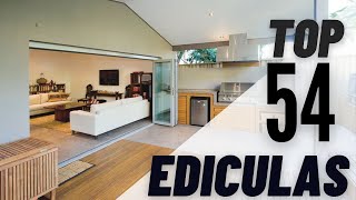 TOP 54 IDEAS DE EDICULAS MODERNAS PARA MORAR 2022Edicules to live decoração edificação edicula [upl. by Aivlis5]