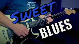 Sweet Groove Blues Guitar Backing Track E [upl. by Renrag]