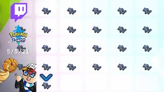 Pokémon Sword Shiny Hunting 300 Eggs Shiny Riolu Hunt 5521 [upl. by Naimerej]