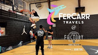 Team Fercarr Tune Up game with French hoopers  Hoops Factory Paris [upl. by Ynnek]