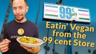 Vegan Vigilante  Episode 3 Eatin Vegan from the 99 Cent Store [upl. by Hesketh]