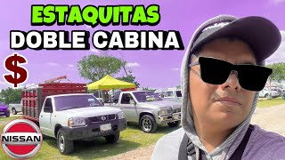 Camionetas Nissan en venta en México 🇲🇽 ESTAQUITAS DOBLE CABINA NP300 Y CABINA Y MEDIA [upl. by Ireva]