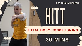 HIIT Class  Follow Along  Total Body Conditioning for Ages 40 [upl. by Eduam]