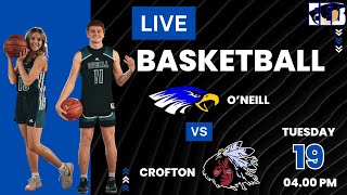 LIVE ONeill High School v Crofton Basketball [upl. by Markus]