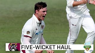 Swepson grabs another five as Redbacks crumble  Marsh Sheffield Shield 202021 [upl. by Ainessej]