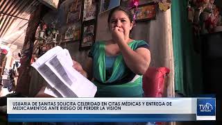 USUARIA DE SANITAS SOLICITA CELERIDAD EN CITAS MÉDICAS Y ENTREGA DE MEDICAMENTOS ANTE RIESGO [upl. by Annawyt]