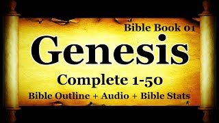 Holy Bible Book 01 The Book of Genesis  KJV Read Along HD 4K Audio Text Narration 1 [upl. by Kliment]