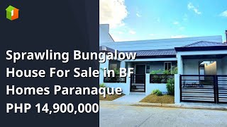 Sprawling Bungalow House For Sale in BF Homes Parañaque [upl. by Nigam]