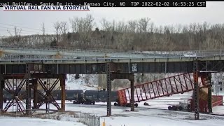 Train derailment caught on camera [upl. by Narcissus224]