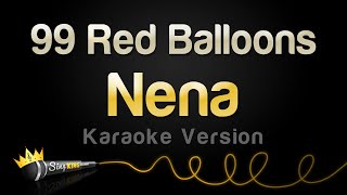 Nena  99 Red Balloons Karaoke Version [upl. by Mauricio]