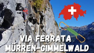 Via ferrata MürrenGimmelwald  Jaki sprzęt zabrać na via ferrate  Dolina Lauterbrunnen [upl. by Cirad977]