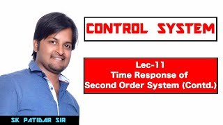 Lec 11 Time Response of Second Order System Contd [upl. by Kerwinn]