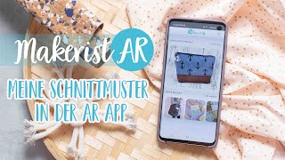 Makerist AR  Meine Schnittmuster sind mit dabei [upl. by Akenom]