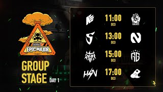 EN Winline EPIC Standoff 2 Major  Group Stage  Day 1 [upl. by Fisken]