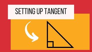 How to set up tangent [upl. by Riccardo740]