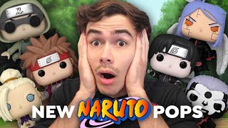 Funko Made 10 New Naruto Shippuden Funko Pops [upl. by Nerin9]