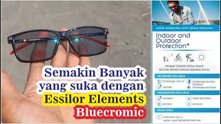 Semakin Banyak yang suka dengan Essilor Elements Bluecromic  Kacamata Minus Jogja [upl. by Dupre382]