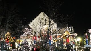 Dyker Heights Christmas Lights in Brooklyn New York [upl. by Ecilef]