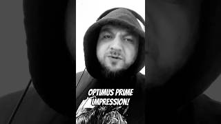 Optimus Prime impression Ft Peter Griffin optimusprime petergriffin impression voiceactor [upl. by Ymassej]