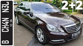 In Depth Tour Mercedes Benz E300 W212 2010  Indonesia [upl. by Suoilenroc]