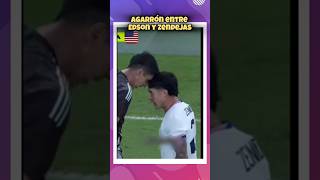 Tremendo agarrón entre Edson y Zendejas 🫣😌 [upl. by Brackett]