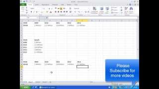 How to Convert Horizontal Data into Vertical in Excel [upl. by Otreblig381]