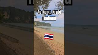 Krabi Thailand 🇹🇭😍 thailand thailandtravel krabi krabithailand aonang aonangbeach [upl. by Artina]