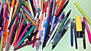 Pen  Highlighter Decluttering Organizing  Fun 🤩 [upl. by Eedrahs]