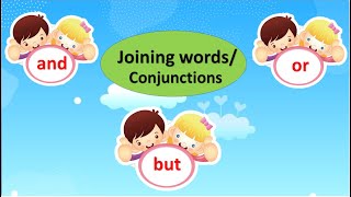 Joining words and but or conjunctions AndButOr joiningwords conjunctions Etoddlers [upl. by Dahraf]