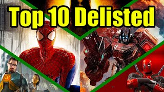 Top 10 Best Xbox Series X Delisted Games to Play [upl. by Isyed]