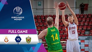 Galatasaray v Sopron Basket  Full Game  EuroLeague Women 202122 [upl. by Nemzaj]