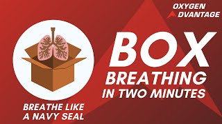 A Simple Box Breathing Exercise  Two minutes with the Navy Seal Breathing Technique [upl. by Perce]