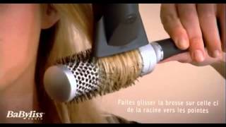 Babyliss  BAB6612E  Comment utiliser un séchoir à cheveux façon quotProquot [upl. by Alaet]