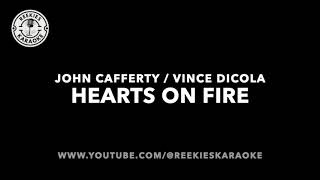 John Cafferty  Hearts On Fire Rocky IV 1986 OST  Karaoke [upl. by Sito]